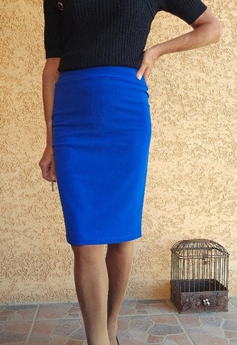 Jupe crayon taille haute - taille,
