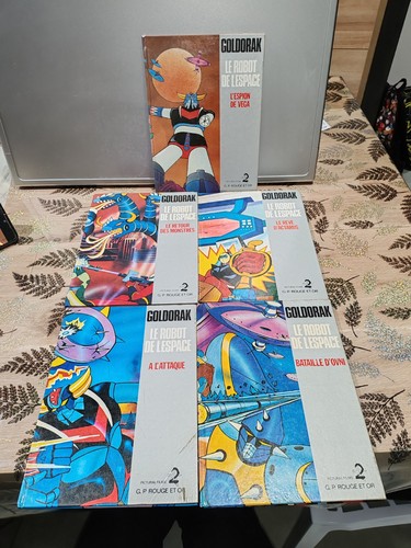 Lot livre bd - 5, goldorak