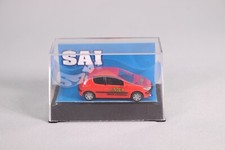 LE3739 SAI AWM AMW 3800 Diorama Ho Cirque Pinder Voiture Peugeot rouge