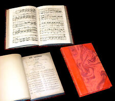 Les saisons partition chant français piano 1855 Haydn volume relié