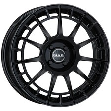 JANTES ROUES MAK NTT POUR RENAULT MEGANE II 7X17 4X100 GLOSS BLACK G58
