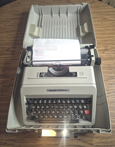 Vintage olivetti studio - olivetti, 45