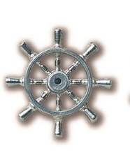 Roue De Gouvernail En Bois