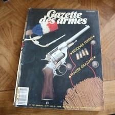Revue GAZETTE ARMES n°197 1990 wallis pistolet mab miles revolver perrin blindee