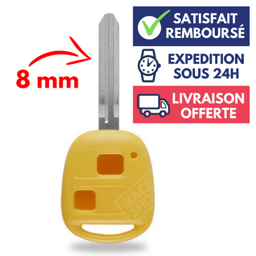 Coque clé plip boitier - plip,