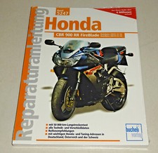 Manuel de Réparation Honda CBR 900 RR Feu Lame - Type Sc 44 / 50 - à Partir 2000