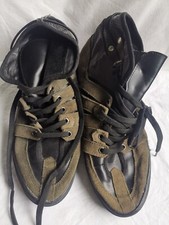 Baskets montantes kaki homme Asos Black taille 9 / 43