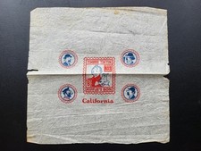 Tintin Kuifje emballage papier pour agrumes (orange, citrons etc) RARE  4 sur 18