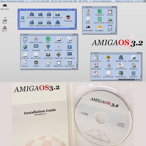Amiga workbench - 3.2,