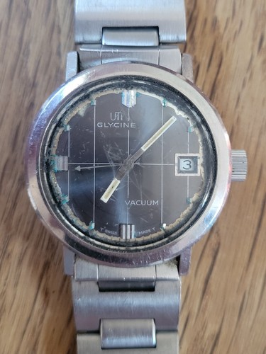 Uti glycine vacuum date montre - glycine,