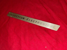 SIGLE DE COFFRE ARRIERE