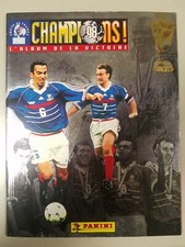 RARE PANINI WC CHAMPIONS 98 "L'ALBUM DE LA VICTOIRE" COMPLET ETAT EXCEPTIONNEL
