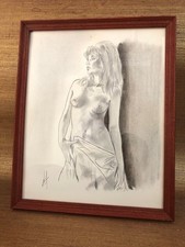 Dessin de Nu Féminin au