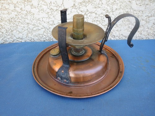 Ancien rechaud manche - rechaud, a