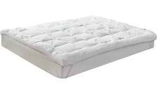 Surmatelas "Bamboo" sensation moelleuse cosy, 100% microfibre , 5 ou 7 cm épais
