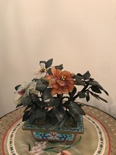 CLOISONNE POT JARDINIERE ARBRE