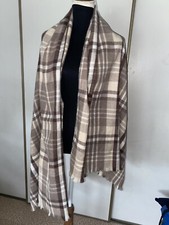 Écharpe À Carreaux Vintage 