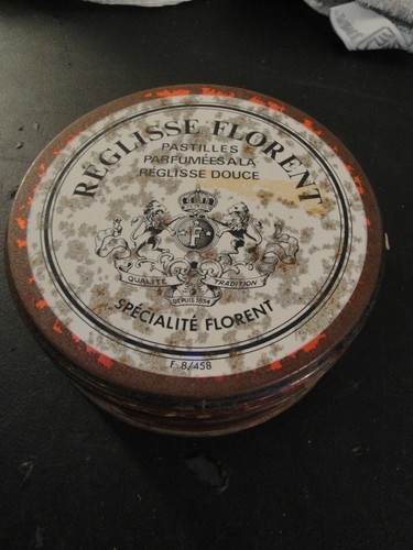 Ancienne boite réglisse - boite,