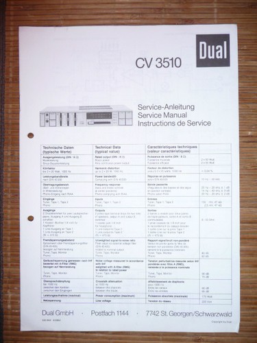 Manuel service pour dual - de,