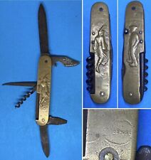 Ancien Couteau Coursolle Tire