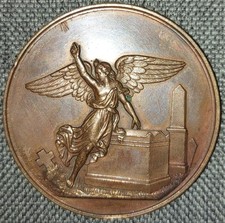 Médaille En Bronze FRANCE etat Civil Par Caque (1795-1881) Sans Poincon