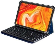 Navitech Blue Bluetooth Keyboard Case For yuntab LB03-7 inch Intel Kids' Pad