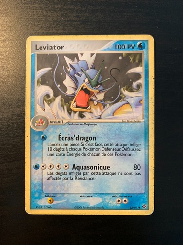 Carte pokémon léviator - :,