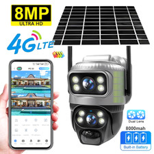 Caméra surveillance solaire - caméra,