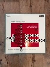 RARE 4 LP VALOIS QUATUORS OPUS