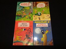 LOT DE 4 BD MARSUPILAMI T.1 à 4 / FRANQUIN BATEM GREG YANN/ TOUS EN EO 1987 à 89