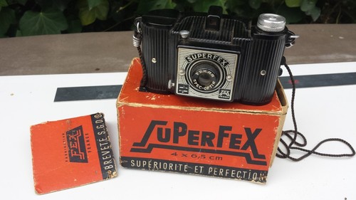 Ancien appareil photo superfex - ancien,