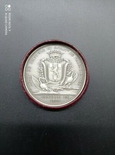 Médaille en bronze argenté