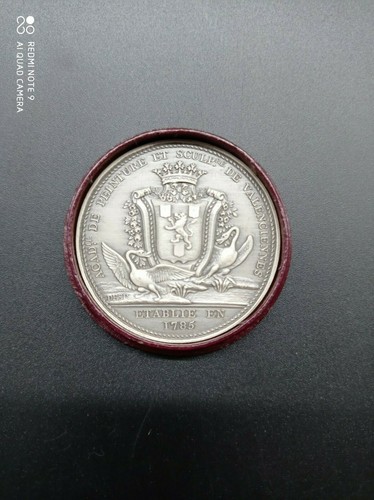 Médaille bronze argenté - médaille,