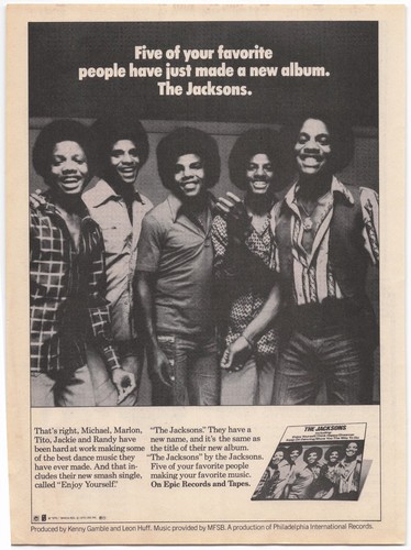 The jacksons magazine 1976 - ad,