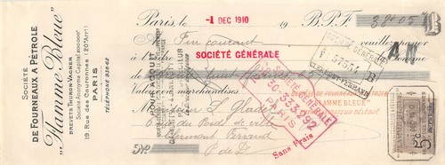1910 societe fourneaux - ,