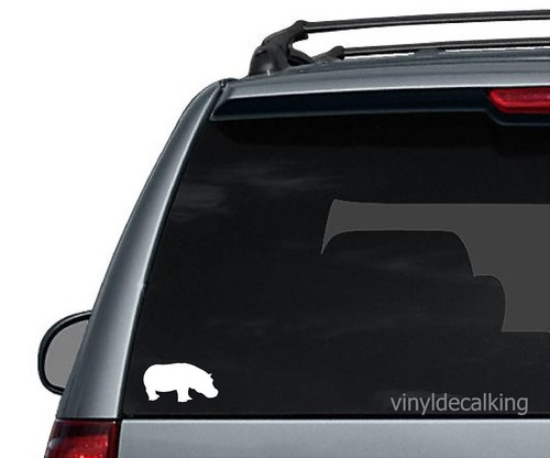 Hippo decal vinyl truck - decal,,