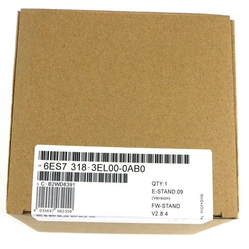 New siemens 6es7318 3el00 0ab0 - new,
