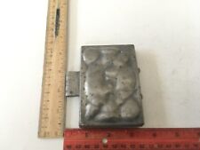 Vintage Antique King or Queen of Diamonds Playing Card Pewter Ice Cream Mold