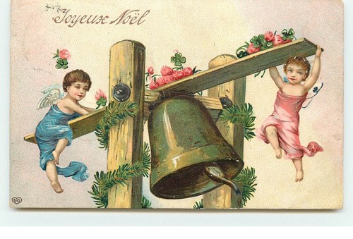 Carte gaufrée joyeux - gaufrée, noël