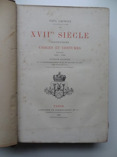 Xviime siècle institutions - siècle,