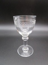Verre liqueur ancien en - a,