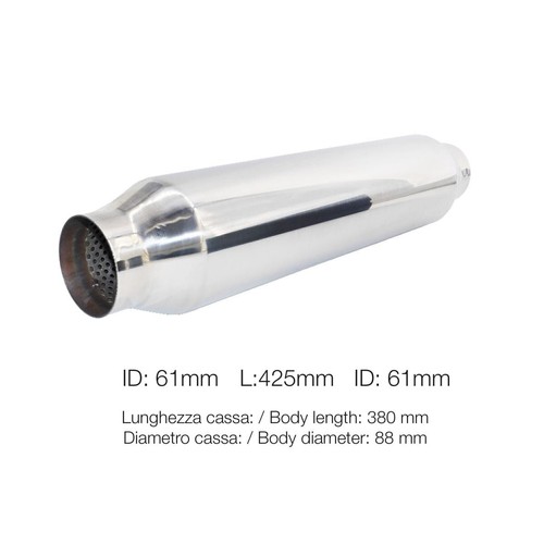 Silencieux universel inox - universel,