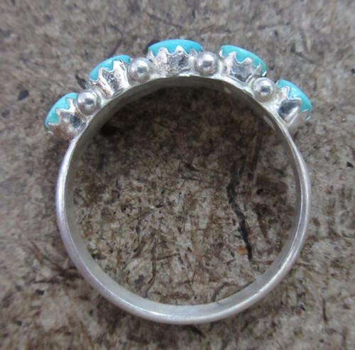 Bague vintage turquoise - vintage,