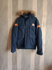 Blouson Ellesse À Capuche Couleur Bleu Marine Taille M