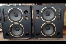 Tannoy FSM U Studio Monitors speakers FSM 215 dual 15” Tannoy Drivers SUPER RARE