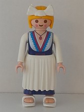 Playmobil personnage femme maison 1900 servante victorienne belle époque western