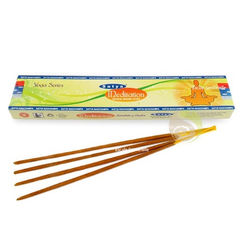 Encens méditation 15g satya - encens,