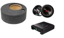 Caisse Caisson de Basse de Roue De Secours + Alpine R2-W12D2 12 Pouce ( 30 CM