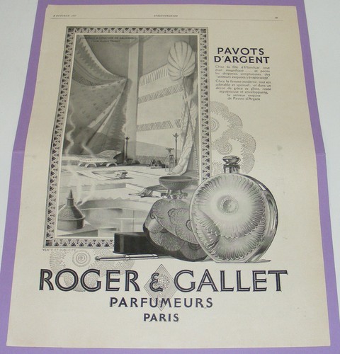 Parfumeur roger gallet 1927 - roger, &