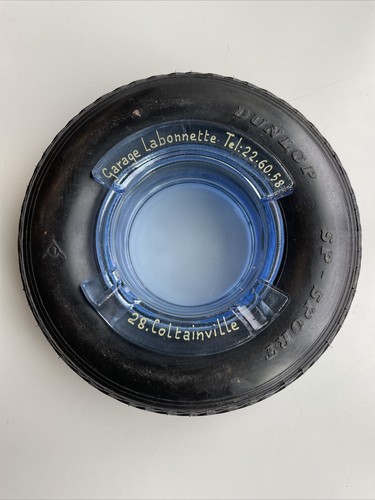 Dunlop cendrier publicitaire - dunlop,